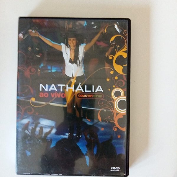 Dvd Nathália ao Vivo - Countrystar Editora Rick Bonadio [usado]