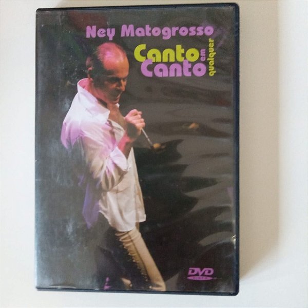 Dvd Ney Matogrosso Canto,canto em Qualquer Lugar Editora Marcelo Santiago [usado]