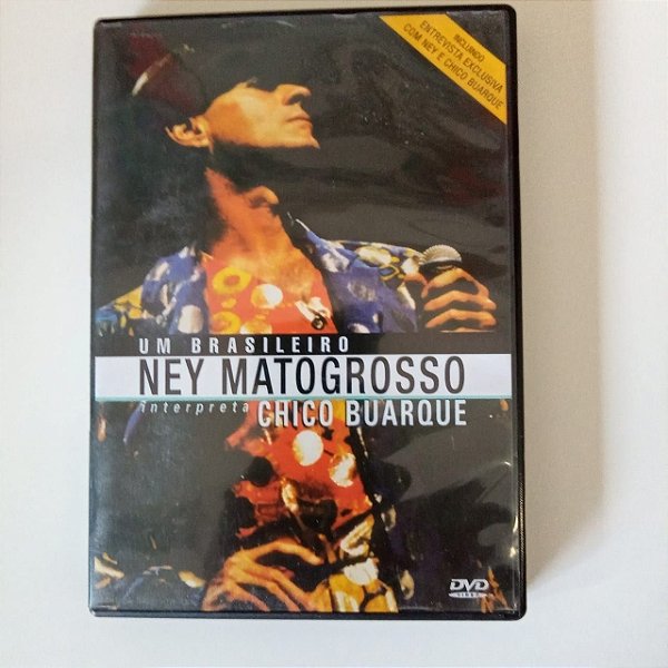 Dvd um Brasileiro Ney Matogrosso Interpreta Chico Buarque Editora Rogério Gallo [usado]