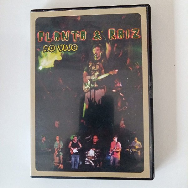 Dvd Planta e Raiz ao Vivo Editora Arsenal Music [usado]