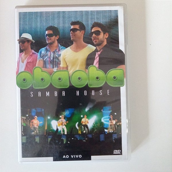 Dvd Oba Oba Samba House ao Vivo Editora Helinho Fasolato [usado]
