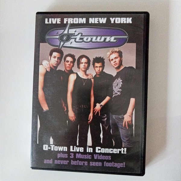 Dvd O-town Live In Concert Editora Bmg/i Records [usado]