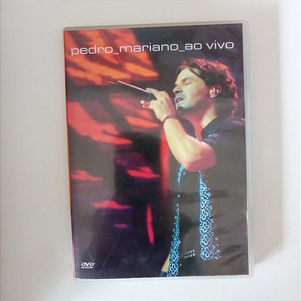 Dvd Pedro Mariano ao Vivo Editora Universal Music [usado]