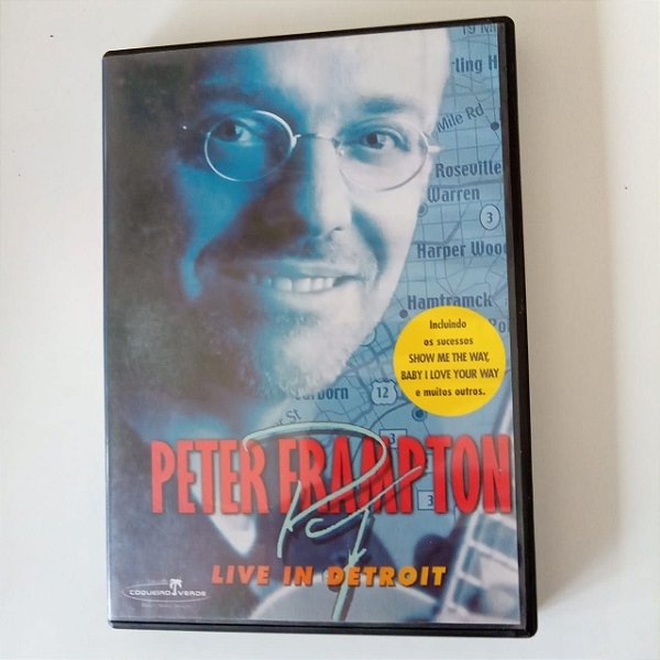 Dvd Peter Frampton - Live In Detroit Editora Coqueiro Verde [usado]