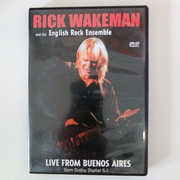 Dvd Rick Wakeman - Live From Buenos Aires/an The English Rock Ensemble Editora Dolby [usado]