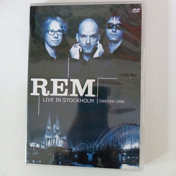 Dvd Rem - Live In Stockholm / Sweden 1998 Editora Vz Multi Midia [usado]