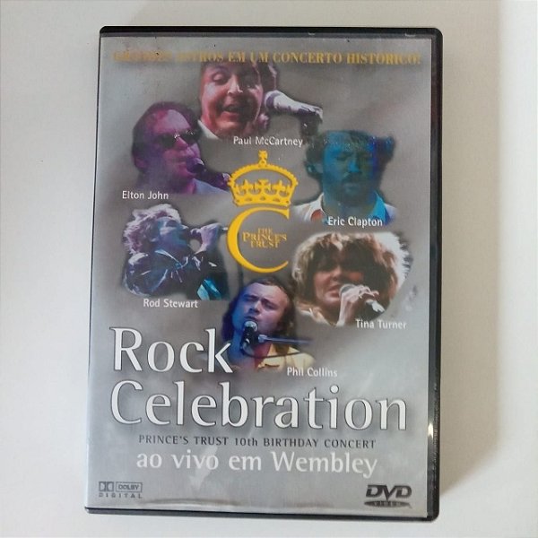 Dvd Rock Celebration ao Vivo em Wembley Editora Media Group [usado]