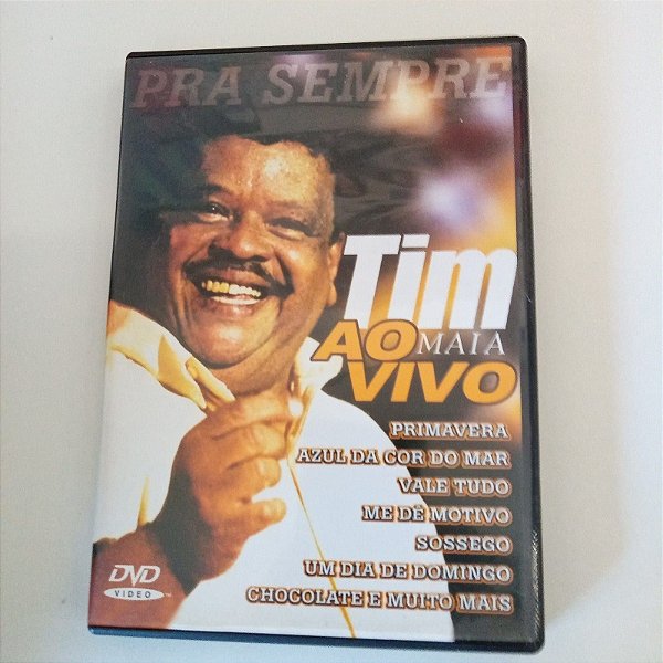 Dvd Tim Maia ao Vivo Editora Paradoxx [usado]