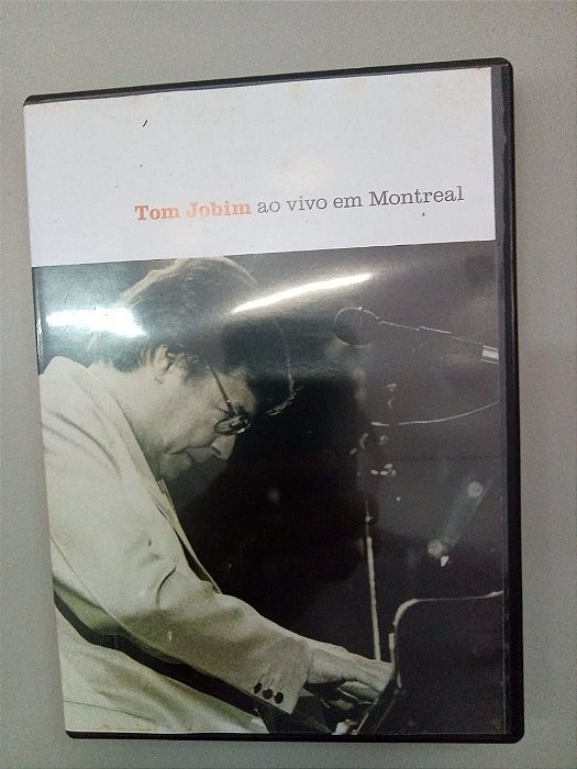 Dvd Tom Jombim ao Vivo em Montreal Editora J.jobim Bisvoito Fino [usado]