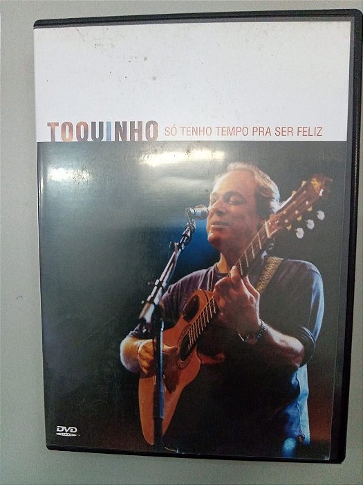 Dvd Toquinho - Só Tenho Pra Ser Feliz ao Vivo Editora Biscoito Fino [usado]