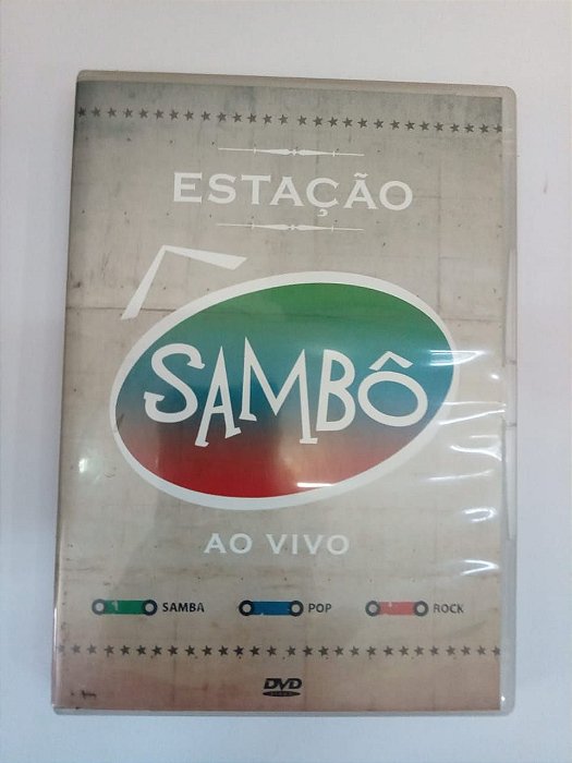 Dvd Estação Sambô ao Vivo Editora Som Livre [usado]