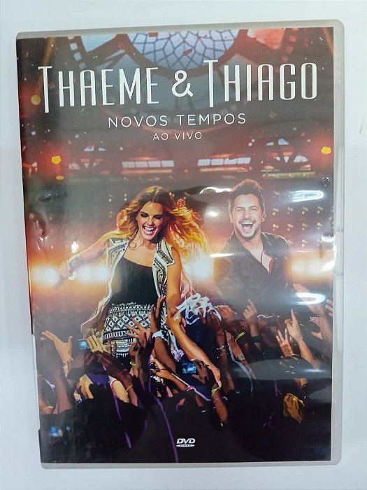 Dvd Thaeme e Thiago - Novos Tempos ao Vivo Editora Som Livre [usado]