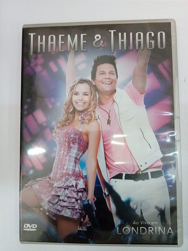 Dvd Thaeme e Thiago ao Vivo em Londrina Editora Som Livre [usado]