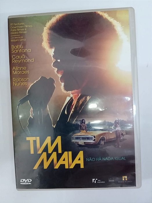 Dvd Tim Maia - Não Nada Igual Editora Globo Filmes [usado]