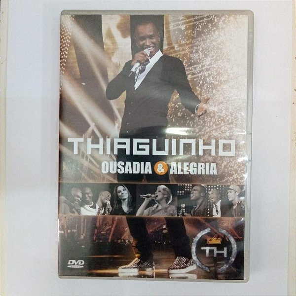 Dvd Thiaguinho - Ousadia e Alegria Editora Som Livre [usado]