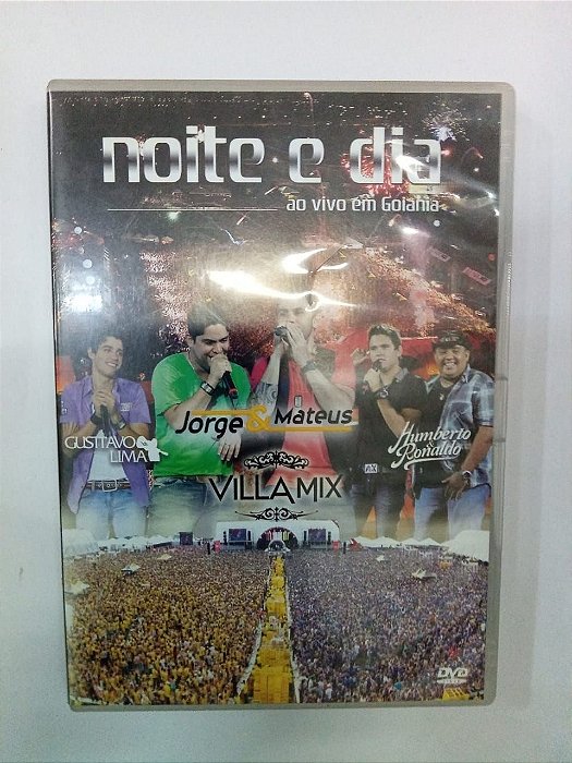 Dvd Noite e Dia ao Vivo em Goania Editora Som Livre [usado]