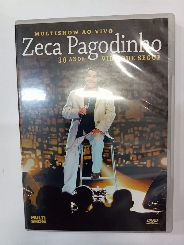 Dvd Multi Show ao Vivo Zeca Pagodinho - 30 Anos /vida que Segue Editora Universal Music [usado]