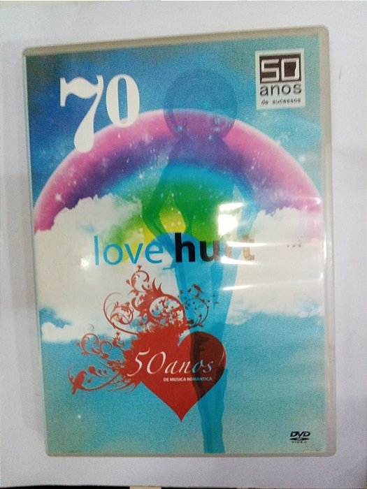 Dvd 70 Love Hurt - 50 Anos de Música Romãntica Editora Corazze [usado]