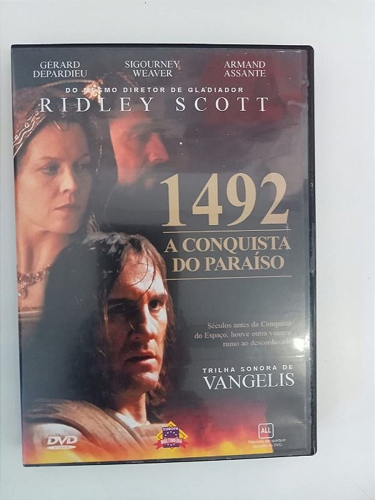 Dvd 1492 a Conquista do Paraíso Editora Europa Multi Midia [usado]
