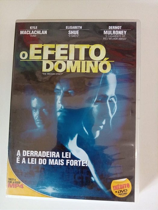 Dvd o Efeito Dominó - a Derradeira Lei /é a Lei Dpo Mais Forte Editora David Koepp [usado]