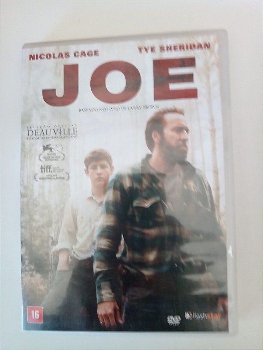 Dvd Joe - Baseado Nolivro de Larry Brown Editora Falshstar [usado]