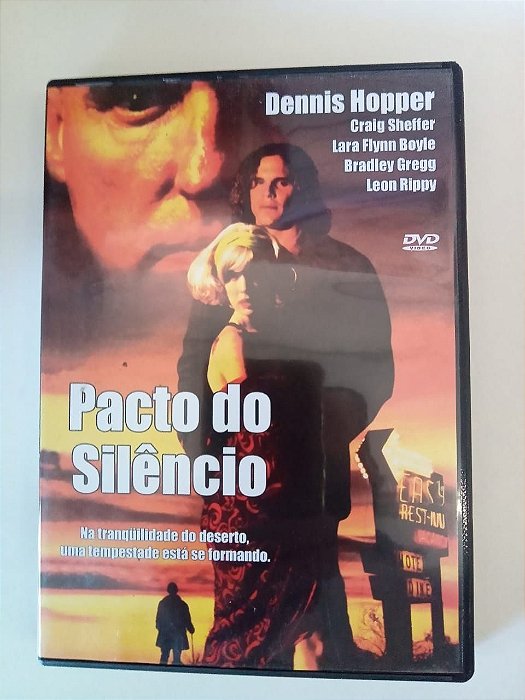 Dvd Pacto do Silêncio - Natranquilidade do Deserto , Uma Tempestade Está Se Formando Editora Dolby [usado]