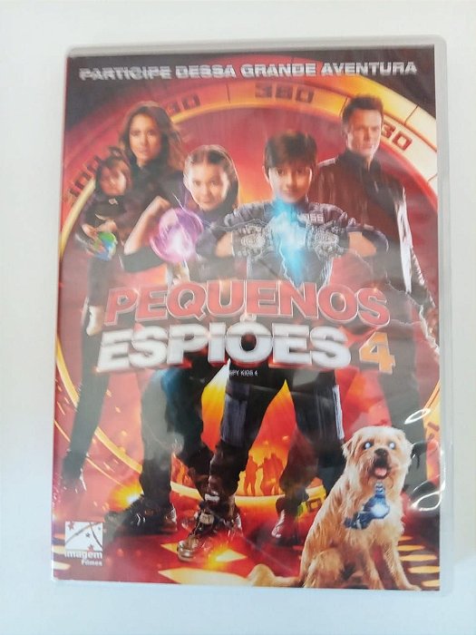 Dvd Pequenos Espiões 4 Editora Imagem Filmes [usado]