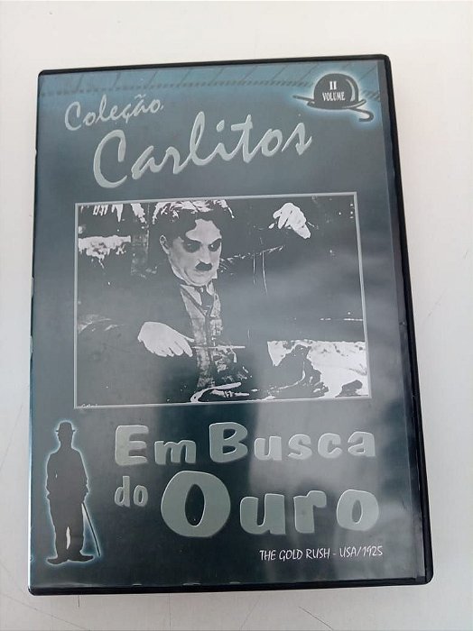 Dvd Coleção Carlitos - em Busca do Ouro Editora Charles Chaplin [usado]