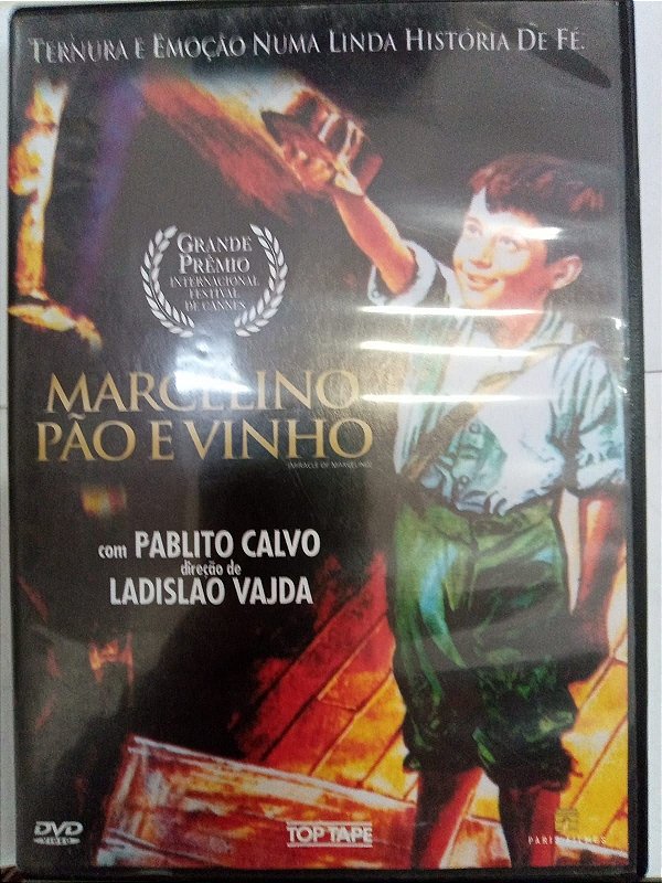 Dvd Marcelinho Pão e Vinho Editora Ladislão Vajda [usado]