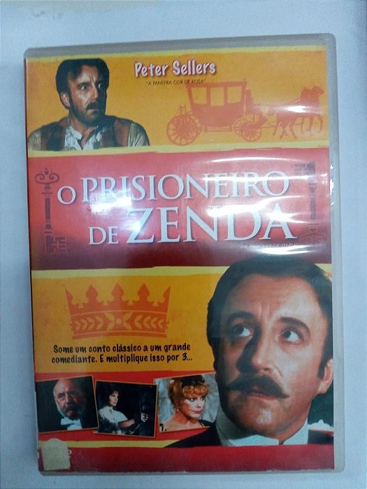 Dvd o Prisioneiro de Zenda Editora Nbo [usado]