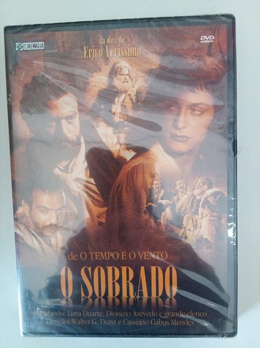 Dvd de Tempo e o Vento - o Sobrado Editora Walter G. Durst [usado]