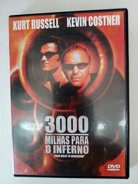 Dvd 3000 Milhas para o Inferno Editora Europa Filmes [usado]