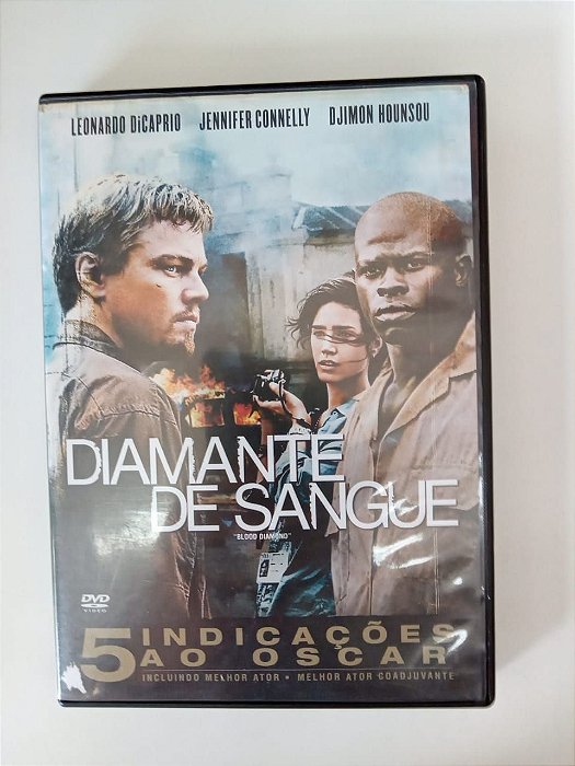Dvd Diamante de Sangue Editora Warner [usado]