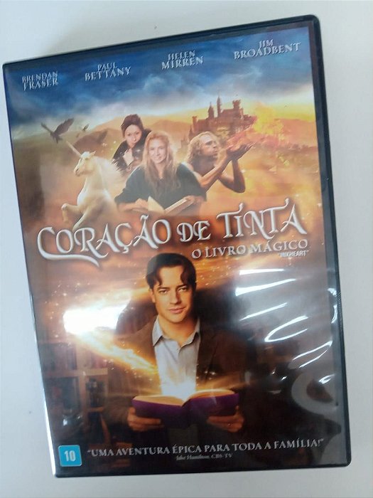Dvd Coração de Tinta - o Livro Mágico Editora Warner [usado]