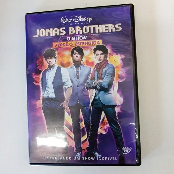 Dvd Jonas Brothers Editora Disney [usado]