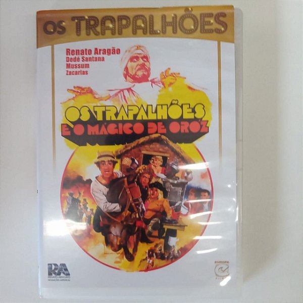 Dvd os Trapalhões e o Mágico de Oros Editora Europa Filmes [usado]