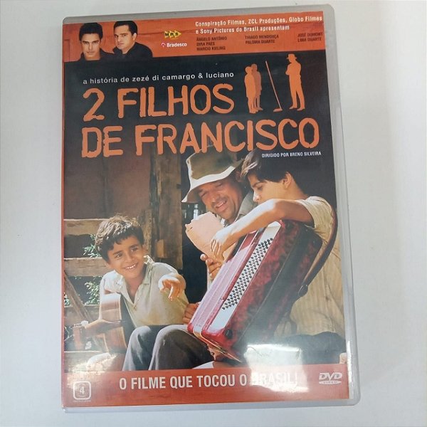 Dvd 2 Filhos de Francisco - a História de Zeze Di Camargo e Luciano Editora Sony Pictures [usado]