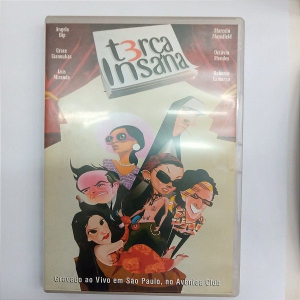 Dvd Terça Insana Editora Paulo Prester Franco [usado]