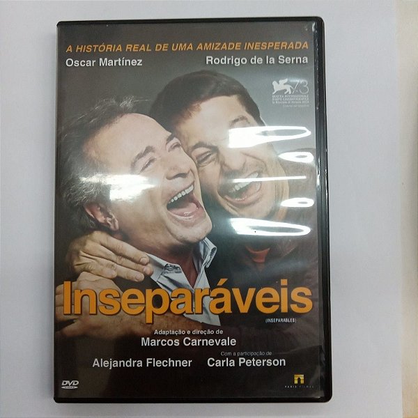 Dvd Inseparáveis - a História Real de Uma Amizade Inesperada Editora Paris Filmes [usado]