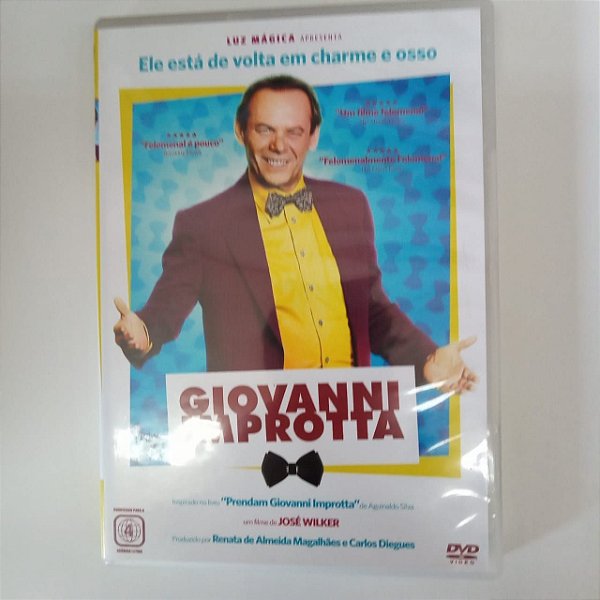 Dvd Giovanni Improta Editora Sony Pictures [usado]