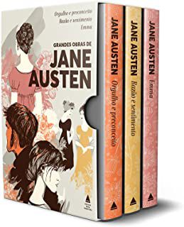 Livro Jane Austen Grandes Obras: Orgulho e Preconceito/ Razão e Sensibilidade/ Emma Autor Austen, Jane (2017) [usado]