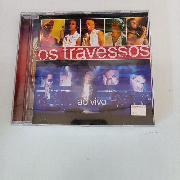 Cd os Travessos ao Vivo Interprete os Travessos (2004) [usado]