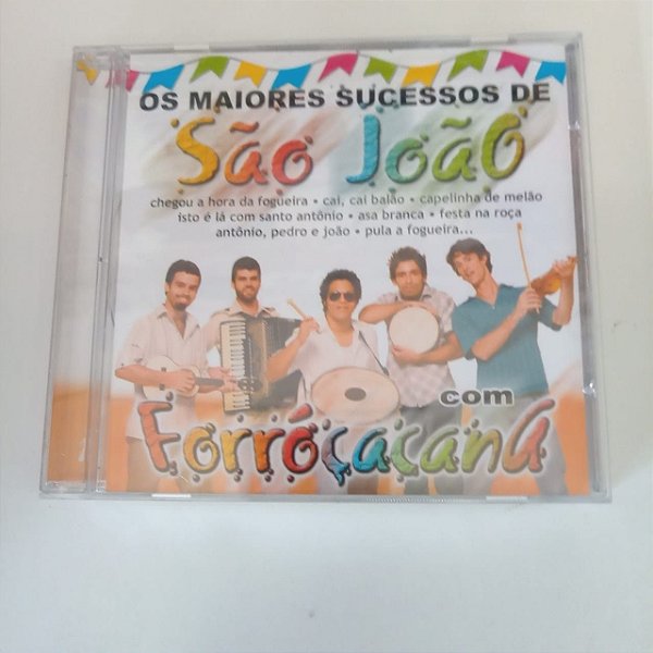 Cd Foró Sacana Interprete Forró Sacana (2004) [usado]