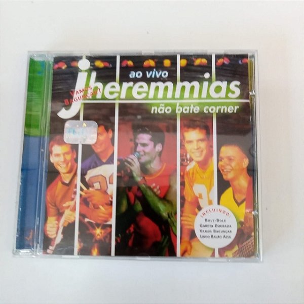 Cd Jheremias ao Vivo - Não Bate Corner Interprete Jheremias (1999) [usado]