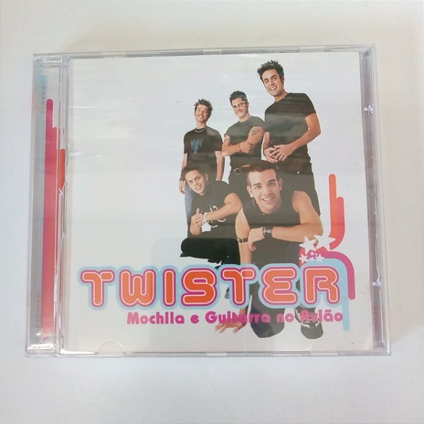 Cd Twister - Mochila e Guitarra no Avião Interprete Twister (2002) [usado]