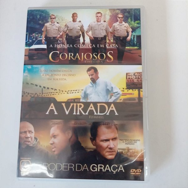 Dvd a Honra Começa em Casa /corajosos / a Virada /o Poder da Graça Editora Sony Pictures [usado]