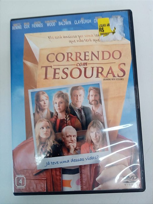 Dvd Correndo com Tesouras Editora Sony Pictures [usado]