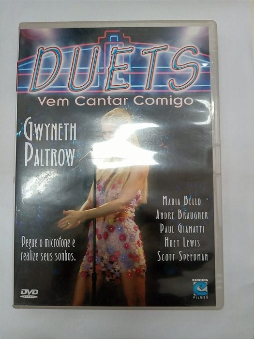 Dvd Duets - vem Canta Comigo Editora Europa Filmes [usado]