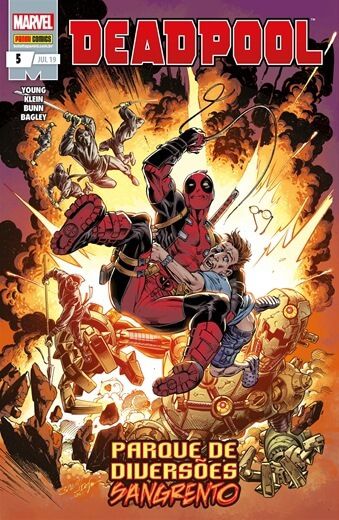 Gibi Deadpool Nº 05 Autor Young (2019) [usado]