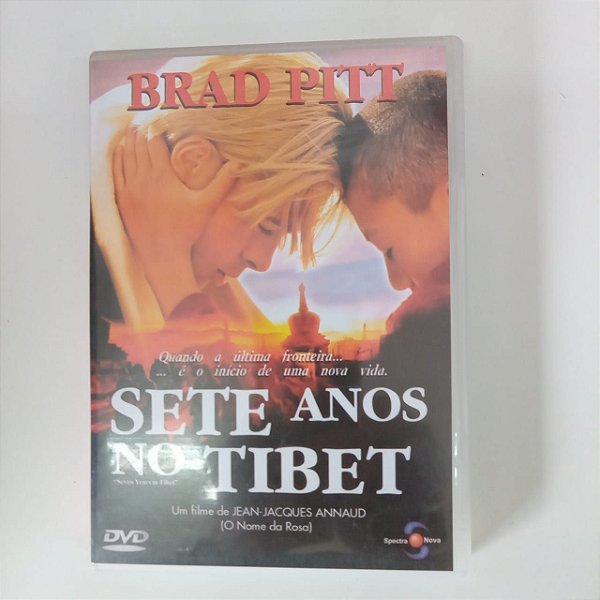 Dvd Sete Anos no Tibet Editora Spectra Nova [usado]